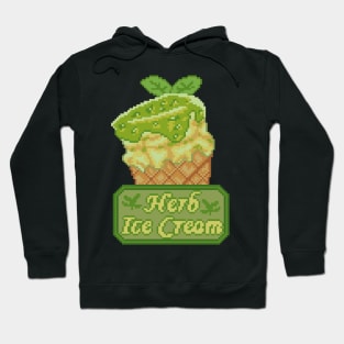 Resident Evil Herb Ice Cream Pixel Art Hoodie